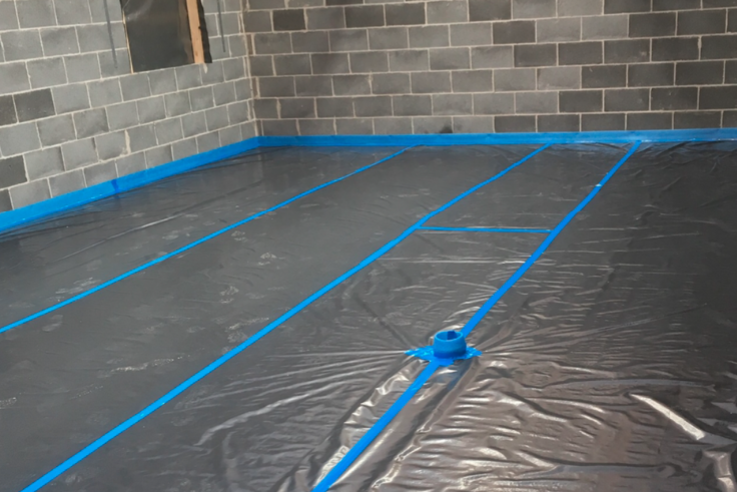 1200 gauge membrane and perimeter edging supplied and fitted by us 